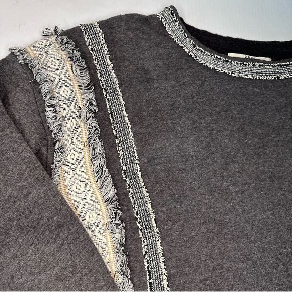 BNCI | Womens Navajo Gray Pullover Sweater - Poncho Inspo | Size Small - Picture 5 of 15